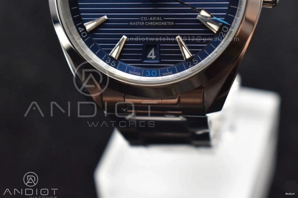 Bracelet Aqua SS Edition Dial Best VSF Terra Blue 1:1 150M SS On A8900 0701